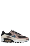 Nike Air Max 90 Sneaker In Black/ Taupe