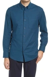 Nordstrom Oxford Button-up Performance Shirt In Navy Blazer