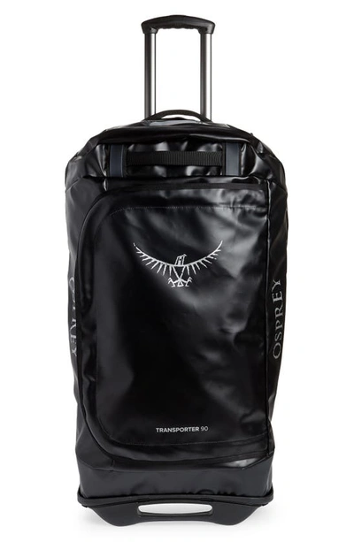 Osprey Rolling Transporter 90 Suitcase In Black