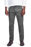 Faherty Comfort Twill Five-pocket 2.0 Slim Fit Organic Cotton Pants In Surplus Green