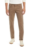 Ag Tellis Slim Fit Sateen Pants In Wild Truffle