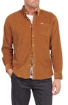 Barbour Ramesy Tailored Fit Corduroy Button-down Shirt In Brown