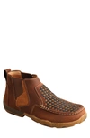 TWISTED X TWISTED X DRIVING MOC TOE CHELSEA BOOT,MDMG005
