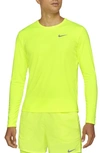 NIKE DRI-FIT MILER LONG SLEEVE RUNNING SHIRT,DD4576