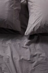 Alterra Pure Organic Percale Sheet Set By  In Grey Size Full Sheet