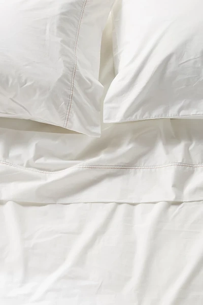 Alterra Pure Organic Percale Sheet Set By  In White Size Ca Kng Sht