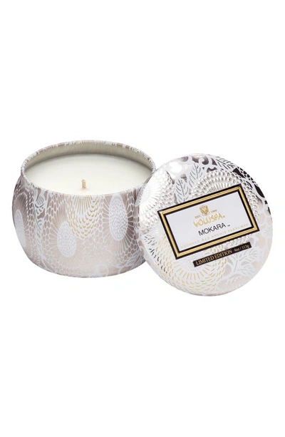 Voluspa Mini Tin Candle In Mokara
