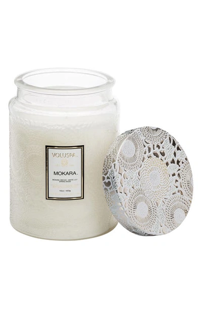 Voluspa Mokara Glass Jar Candle