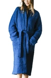 Sunday Citizen Snug Waffle Robe In Blue