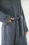 Sunday Citizen Snug Waffle Robe In Coal