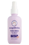 Megababe Toe Deo Odor Blocking Foot Spray In Purple