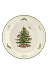 Spode Christmas Tree Pasta Bowl In Green