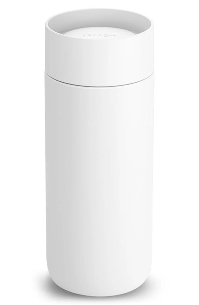 Fellow Carter Move Mug With 360º Sip Lid In Matte White
