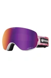 Dragon X2s 72mm Spherical Snow Goggles With Bonus Lenses In Merlot/ Purple Ion Lens