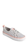 Sperry Sustainability Collection Crest Vibe Sneaker In Grey/ Pink