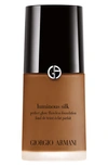 Giorgio Armani Luminous Silk Perfect Glow Flawless Oil-free Foundation, 1 oz In 11.5 - Deep/peach