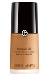 Giorgio Armani Luminous Silk Perfect Glow Flawless Oil-free Foundation, 1 oz In 8.5 - Tan To Deep/peach