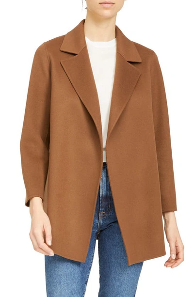 Theory Clairene Wool & Cashmere Jacket In Russet