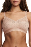 Chantelle Lingerie Norah Supportive Wireless Bra In Nude Blush