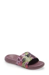Under Armour Ansa Fix Slide Sandal In Ash Plum