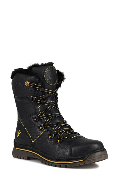 Santana Canada Majesta3 Lea Waterproof Boot In Black Lime
