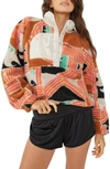 Free People Fp Movement Rocky Ridge Pullover In Orange Wave