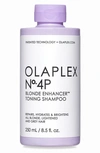 OLAPLEX NO. 4P BLONDE ENHANCING TONING SHAMPOO, 8.5 OZ,300057275