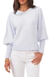 Vince Camuto Balloon Sleeve Cozy Sweater In Frozen