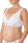 Cache Coeur Life Maternity And Nursing Bra In White