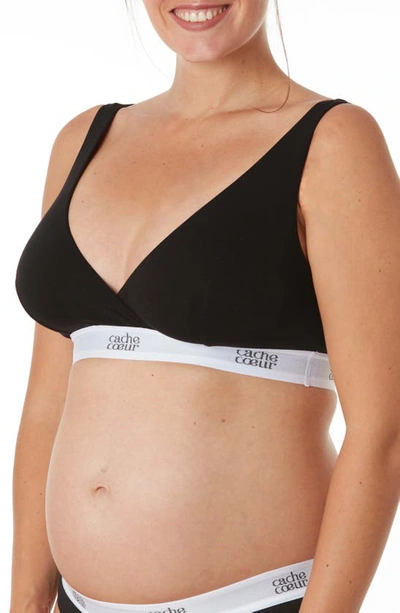 Cache Coeur Maternity Life Briefs In Black