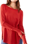 Free People Snowy Thermal Shirt In Heatwave