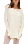 Free People Snowy Thermal Shirt In White