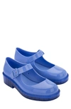Melissa Blair Water Resistant Mary Jane In Opaque Blue