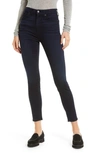 7 For All Mankind High Waist Ankle Skinny Jeans In Blbkrvrtms