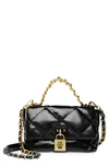 STEVE MADDEN TERRA QUILTED FAUX LEATHER SHOULDER BAG,BTERRA