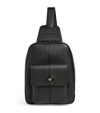 STEFANO RICCI LEATHER SLING BACKPACK,17449397