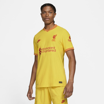 Nike Liverpool Fc 2021/22 Match Third  Men's Dri-fit Adv Soccer Jersey In Yellow