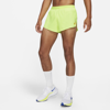Nike Aeroswift Men's 2" Running Shorts In Volt,bright Citron