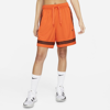 Nike Women's Dri-fit Swoosh Fly Basketball Shorts In Orange