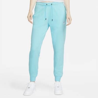 Nike Women's  Sportswear Essential Fleece Pants In Blue