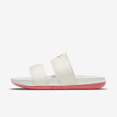 Nike Offcourt Duo Women's Slides In Sail,pink Salt