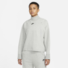 Nike Sportswear Tech Fleece Women's Turtleneck In Dark Grey Heather,black