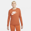 Nike Sportswear Women's Long-sleeve T-shirt In Burnt Sunrise