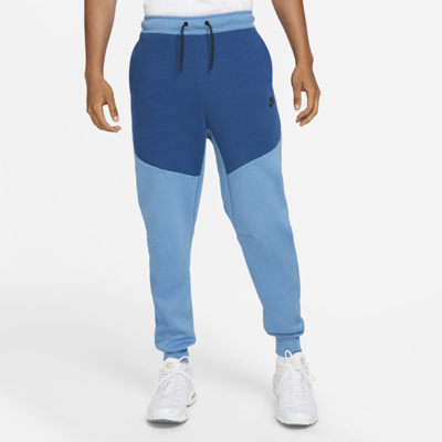 Nike Men's  Sportswear Tech Fleece Jogger Pants In Blue