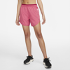 Nike Tempo Luxe Women's Running Shorts In Gypsy Rose,pomegranate