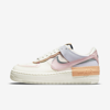 Nike Air Force 1 Shadow Women's Shoes In Sail,orange Chalk,dark Obsidian,pink Glaze