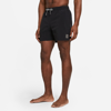 Nike Solid Icon Men's 5" Swim Trunks In Black