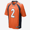Nike Nfl Denver Broncos Men's Game Football Jersey In Brilliant Orange
