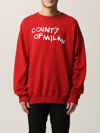 MARCELO BURLON COUNTY OF MILAN 卫衣 MARCELO BURLON 男士 颜色 红色,C45315014