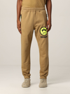 Barrow Embroidered Patch Track Pants In Beige